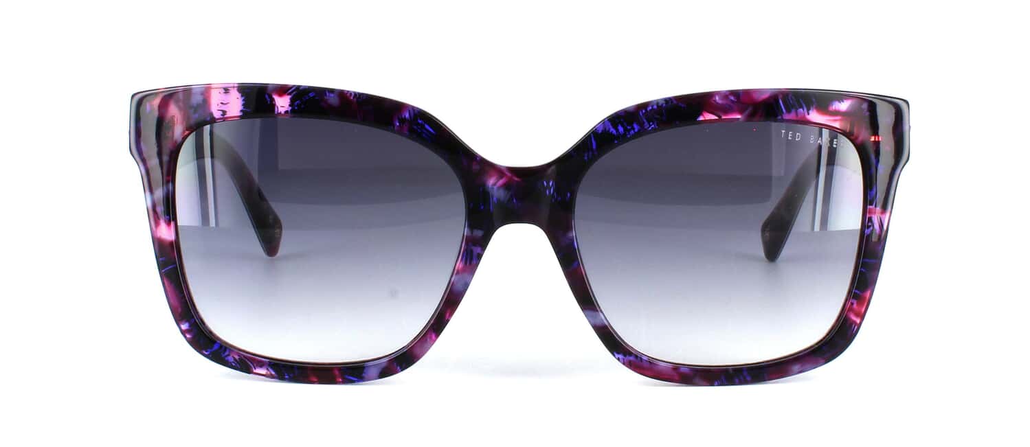 Ted Baker Plum Cat-Eye Sunglasses with Gradient Lenses TED BAKER Pearl Tortoiseshell Deeha Cat Eye Sunglasses Cat  main image 4